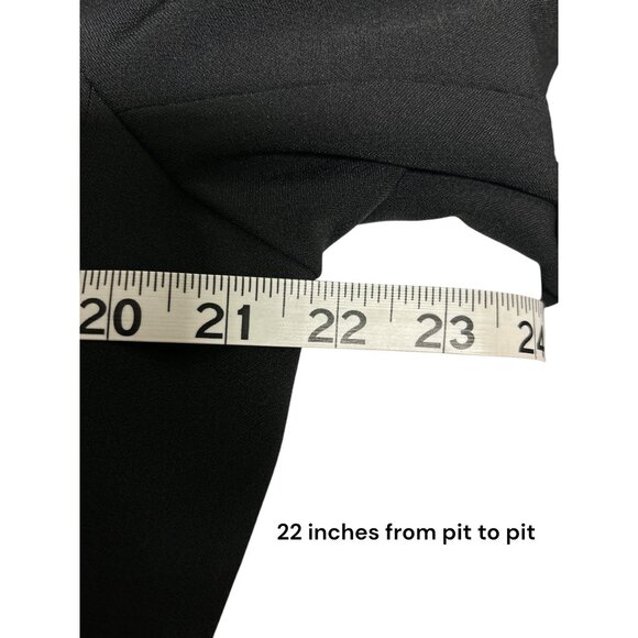 Evan PICONE Classic Black Blazer, Size 14 - Picture 7 of 12